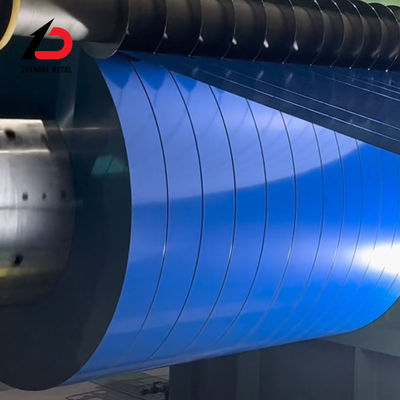 RoHS PPGI Stahlspirale Vormalte Farbbeschichtung Spirale Breite 3000 mm
