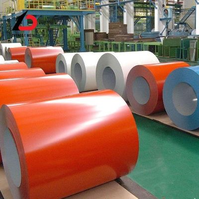 Ral9010 Farbvormalte galvanisierte Stahlspule PPGI PPGL für Hausdachplatten