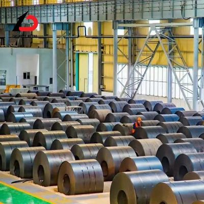 ASTM A36 warmgewalzte Kohlenstoffstahlspule Ss400 S235 S355 mit Mühlzeugnis