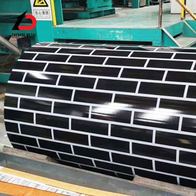PPGI-Stahlspule mit kundenspezifischer Länge, hellgeglühter Oberfläche und 270-500 MPa Zugfestigkeit für industrielle Anwendungen