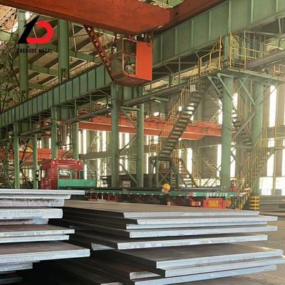 Q235B Ss400 S235jr ASTM A36 St37-2 Q345b S355jr Warmgewalzte Stahlplatte Flach-Eisen-Gitter Biegeformformwerk Blechmetall für den Betonbau
