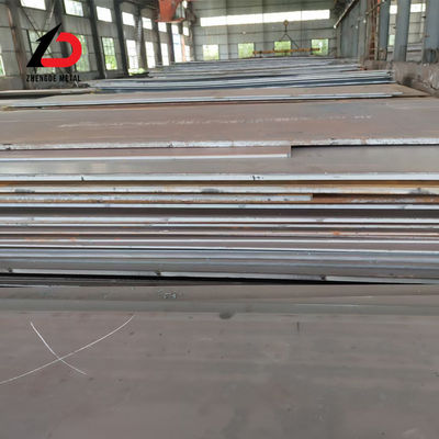 Q235B Ss400 S235jr ASTM A36 St37-2 Q345b S355jr Warmgewalzte Stahlplatte Flach-Eisen-Gitter Biegeformformwerk Blechmetall für den Betonbau