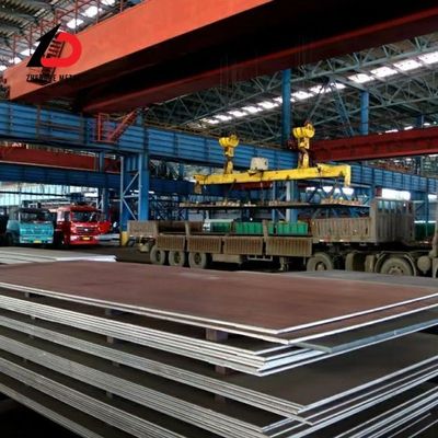 Fabriklieferung Hochwertige warmgewalzte Stahlplatten für den Bau
