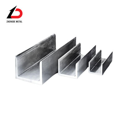 Milde Profile Gi Verzinkt En S235jr S275jr S355jr A36 Ss400 Pfetten Konstruktions C U Kohlenstoffarmer Stahl Kanal