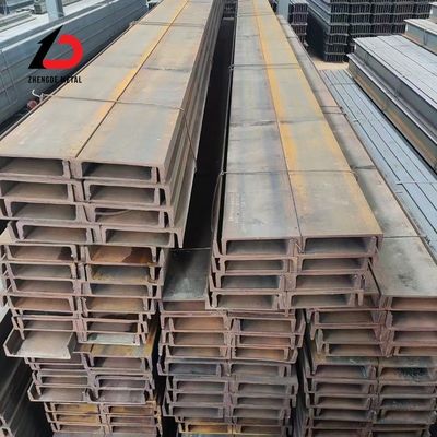 Warmgewalzte Kohlenstoffstahl U-Kanal S235jr S355jr 16 Gauge Metall U-Kanal
