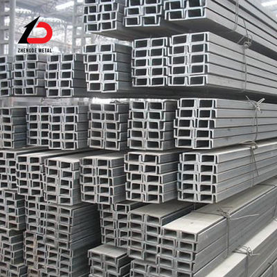Warmgewalzte Kohlenstoffstahl U-Kanal S235jr S355jr 16 Gauge Metall U-Kanal
