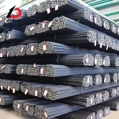 Warmgewalzte HRB400 HRB500 Eisenstange Stange Stahl B500 B500b Deformierte Stange kundenspezifischer Durchmesser 6mm-50mm A500 Verstärkende Stahlstange Verstärkung