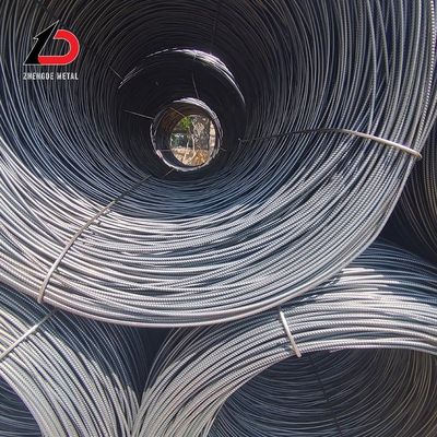 Warmgewalzte HRB400 HRB500 Eisenstange Stange Stahl B500 B500b Deformierte Stange kundenspezifischer Durchmesser 6mm-50mm A500 Verstärkende Stahlstange Verstärkung