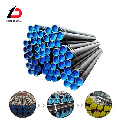 Rohrleitung aus Kohlenstoffstahl A106 Grb A53 Grb API 5L X42/X52/X65/X70/X80 A333 Seamless Pipe aus Legierungsstahl Sch40 Sch80 Seamless Fluid Gas Tube