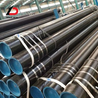 ASTM A53 A106 Große Tabelle 40 Gr B ERW Rohr aus Kohlenstoffstahl für Erdöl- und Erdgaspipelines