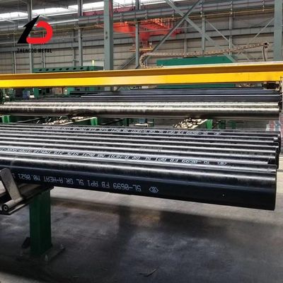 ASTM A53 A106 Große Tabelle 40 Gr B ERW Rohr aus Kohlenstoffstahl für Erdöl- und Erdgaspipelines