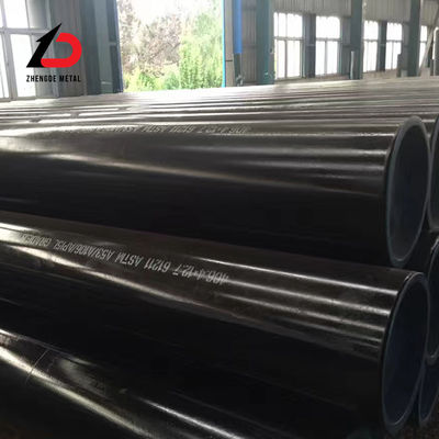 API 5L X42 X52 X56 X6 Sch ASTM A106 A36 A53 DN350 DN400 Spiralgeschweißtes Rohr aus schwarzem, mildem Kohlenstoffstahl