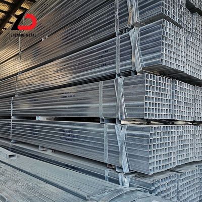 ASTM DN60 80 Sch.20 40 Verzinkte Rundrohre Quadrat Rechteck Verzinkte Quadratröhre Dünne Wand Dicke Wand Großer Durchmesser Verzinkte Schweißstahlrohre Spot Stock
