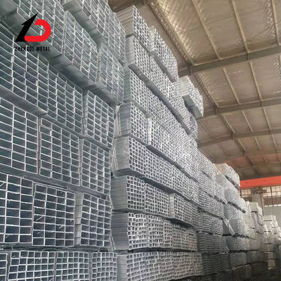 Hochwertiges Ss330 Ss400 S235jr Q195 Q235 Q345 Dicke 0,6-25mm Individuelle Größe und Oberfläche Quadrat/Rechteck galvanisiertes Stahlrohr mit Herstellerpreis