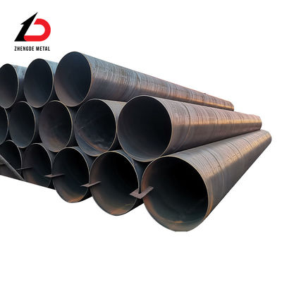 Erdgas- und Ölpipeline API 5L L245, L360, A53, J55, N80, X42, X46, X52 Kohlenstoffstahlrohr Spiralgeschweißtes Rohr