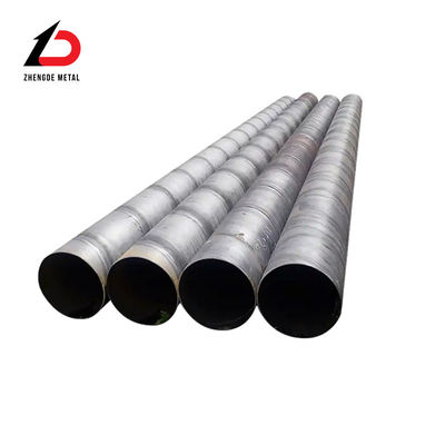 Erdgas- und Ölpipeline API 5L L245, L360, A53, J55, N80, X42, X46, X52 Kohlenstoffstahlrohr Spiralgeschweißtes Rohr