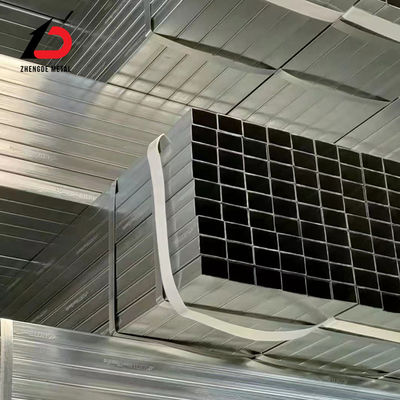 Q235 Q195 A53 A36 Galvanisiertes Stahlrohr Zinkbeschichtete Dicke Z100 Z120 Z181 Z275 Hot DIP Quadrat Galvanisiertes Stahlrohr