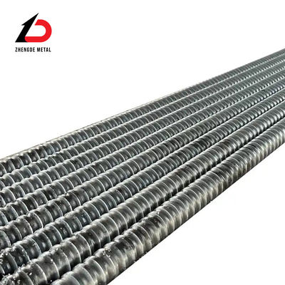 Anpassung Größe 3/8&prime;&prime; Vollgewirbelter Stahl Selbstbohrung Rock Bolt / Hohl Anker Bar / Anker Stangen