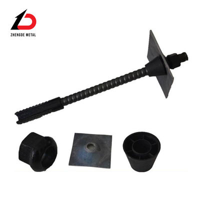 Anpassung Größe 3/8&prime;&prime; Vollgewirbelter Stahl Selbstbohrung Rock Bolt / Hohl Anker Bar / Anker Stangen