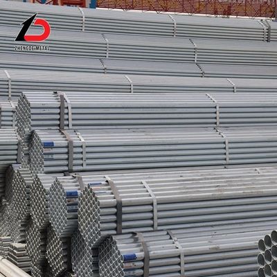 Gl Galvanisiertes Stahlrohr Q235 Q195 Q235 Q195 Heißgetipptes Galvanisiertes Rundrohr