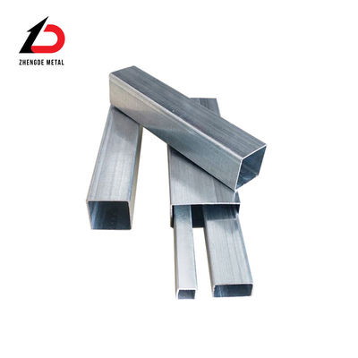 Europäische Norm Maß 20*20mm 40*40mm 60*60mm 80*80mm Verzinktes Quadratrohr aus Stahl