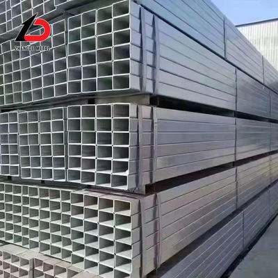 Fabrik angepasst 20*30 30*40 40*60 60*80*2/1,5mm Warmgetränktes Verzinktes Rechteckrohr/Rohr