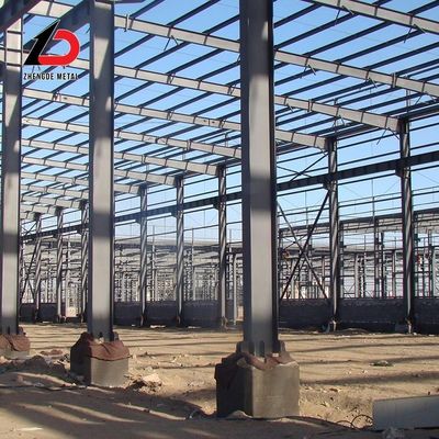 Vorgefertigte Maschinenbau Verzinkte Stahllager Gebäude Konstruktion Struktur