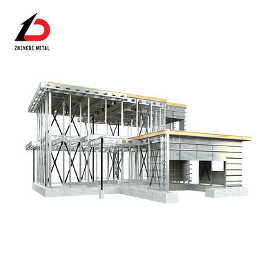 Fertigung Design Stahlrahmen Struktur Lagerhaus Metall Stahlstruktur