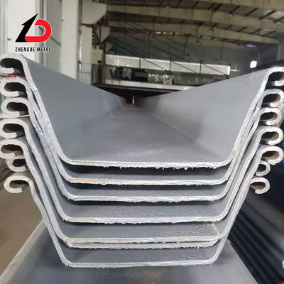                 Customized Hot Rolled PU32-1 PU32+1 PU 32 Larsen Sy390 Sy295 Type U Z II 2 Shape Mild Low Carbon Steel Sheet Piles Manufacture Price             
