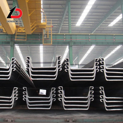 China Typ U Z II 2 Form Warmgewalzt PU32-1 PU32+1 PU 32 Larsen Sy390 Sy295 Ms Milder Niedrigkohlenstoffstahlblechstapel für die Konstruktion