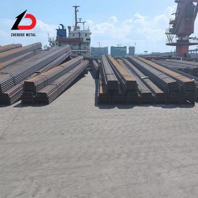 Kaltgeformte warmgewalzte Stahlspundbohle Larsen S235jrg1 Ss400 Metallspundwände U/Z Typ