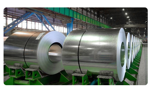 Spaltkante galvanisierte Stahlspule 1200 mm vorgefärbte Stahlspule für den Bau 3