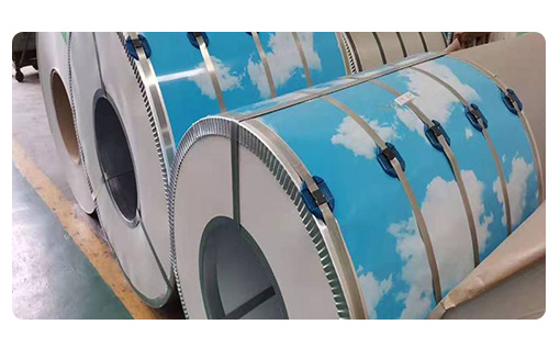 Dx53D Dx54D S250gd Beschichtete Aluminiumspirale 0,12-6mm Farbbeschichtete Stahlspirale 3