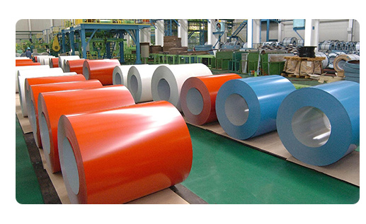 Dx53D Dx54D S250gd Beschichtete Aluminiumspirale 0,12-6mm Farbbeschichtete Stahlspirale 2