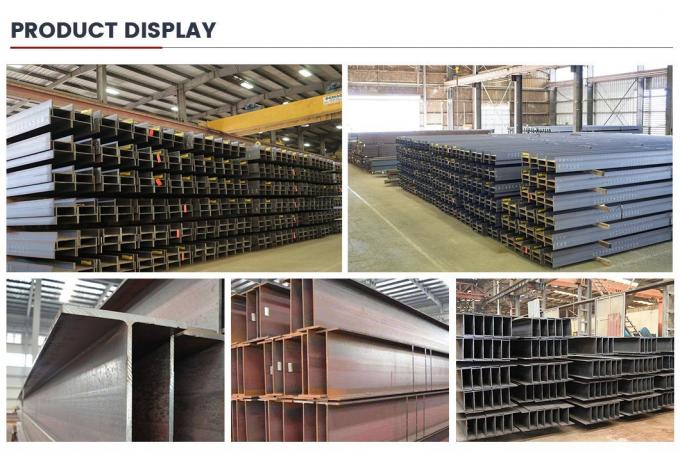 ODM Warmgewalzte Stahl-H-Strahl ASTM A36, Ss400, Q235B, Q345b S235jr 7