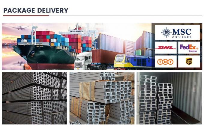 Milde Profile Gi Verzinkt En S235jr S275jr S355jr A36 Ss400 Pfetten Konstruktions C U Kohlenstoffarmer Stahl Kanal 10