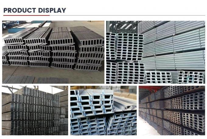 S330 Ss400 Warmgewalzter H-Stahl 100*55*5*8.5 120*60*5.5*9 Anpassbarer Cu-Profilstahl 7