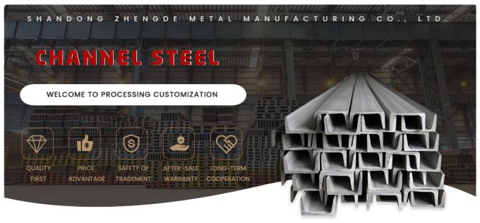 A36 Kohlenstoffstahl C-Kanal mit wettbewerbsfähigem Preis 41X41 41*21 Hot DIP Galvanized U-Kanal Stahl 0
