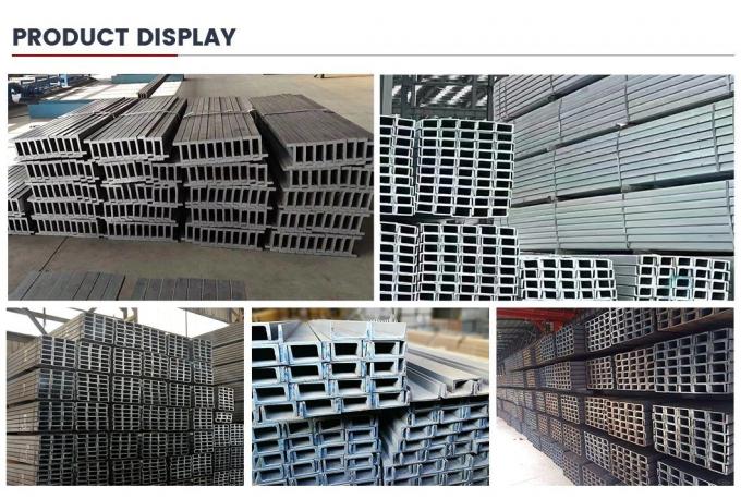 A36 Kohlenstoffstahl C-Kanal mit wettbewerbsfähigem Preis 41X41 41*21 Hot DIP Galvanized U-Kanal Stahl 7
