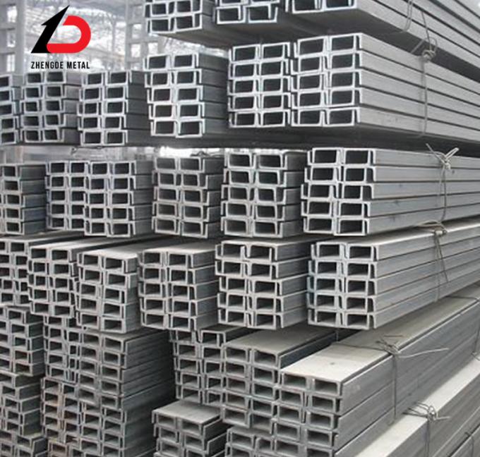 Warmgewalzte Kohlenstoffstahl U-Kanal S235jr S355jr 16 Gauge Metall U-Kanal 5