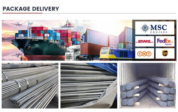 H-Q ASTM A36 Verstärkte Stahlstange Ss400 Q235B Q345b S235jr S355 10
