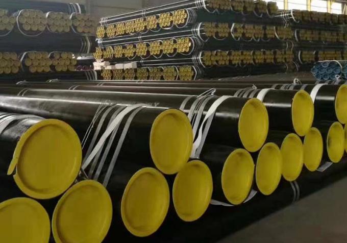 Gute Qualität ASTM A106 / API 5L Sch 40 Sch 80 Sch120 Schwarz lackierte Stahlseamless Pipe Kohlenstoffstahl Pipeline Preis 5