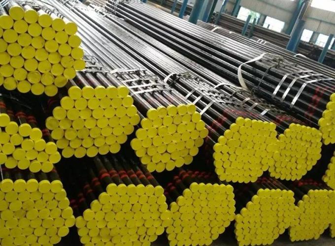 Heiß verkaufte Ölrohrleitung API 5L ASTM A106 A53 Nahtlose Stahlrohrleitung Kohlenstoffstahlrohrleitung für Gasrohr mit hoher Präzision Preis 5