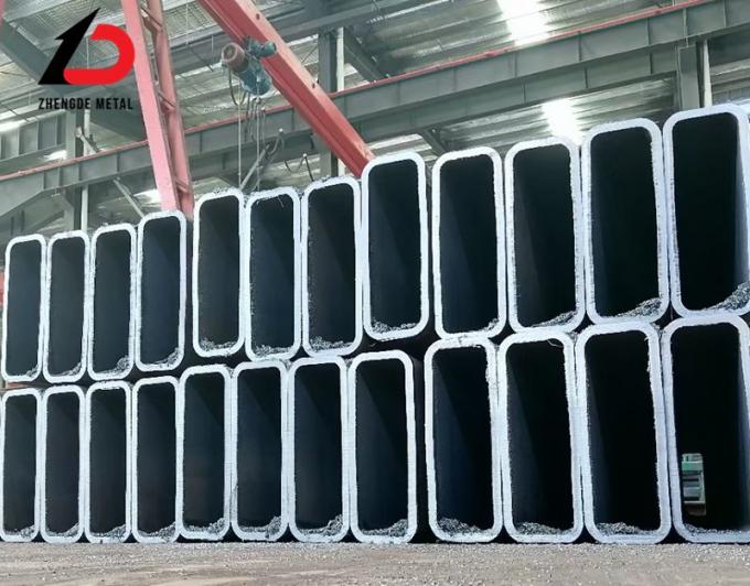 20X20 30X30 50X50 20 Zoll 24 Zoll 30 Zoll Quadrat ERW Schweißung Niedrigkohlenstoffrohr Quadrat Hohlstahlrohr Si 2