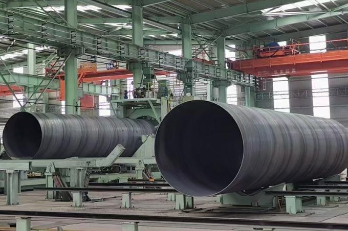 Kohlenstoffgeschweißtes Stahlrohr Q345 API L80 API N80 ERW Efw Säge, warmgewalzte, dicke Wand, gewindete Röhre für den Bergbau der chemischen Industrie 4