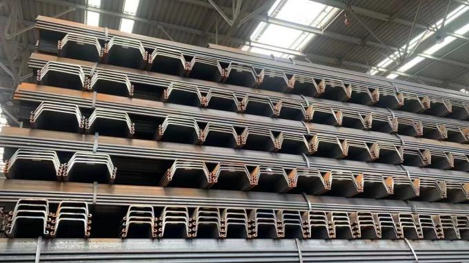 Baukonstruktion Stahlblechstapel 400X100X10,5mmx12m 310mm DC01 SPCC 12m 2