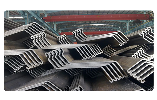 Warmgewalzte Larsen-Blatthaufen 400X100X10,5 mm U/Z Typ Sy390, Syw295, Syw390 5