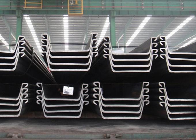 Warmgewalzte Larsen-Blatthaufen 400X100X10,5 mm U/Z Typ Sy390, Syw295, Syw390 3